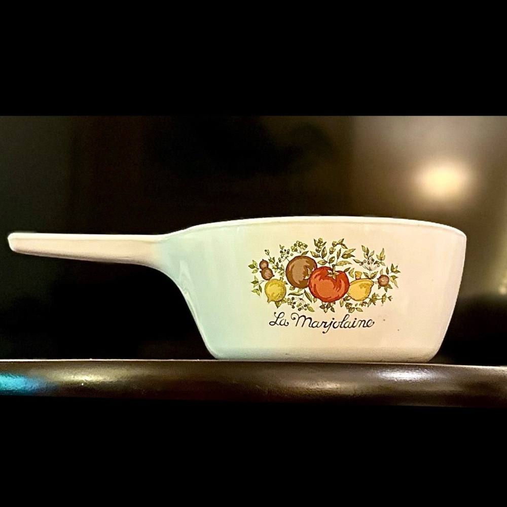 🌟 Vintage Spice of Life Corning Ware Minuette Skillet Pan P-81-B